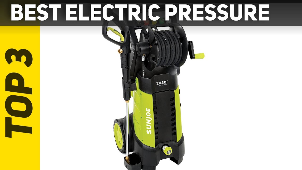 3 Best Electric Pressure Washers 2021? YouTube