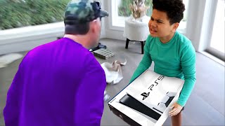 he got a FAKE PS5 for his birthday..