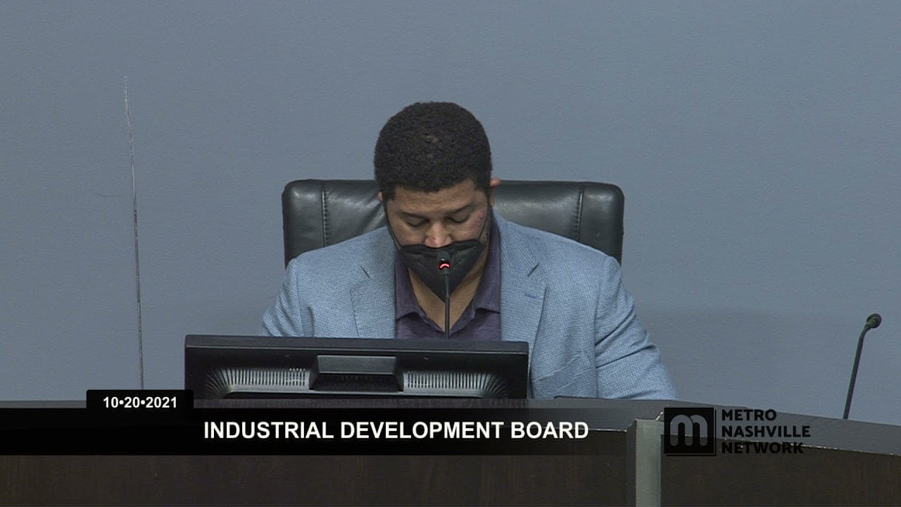 10/20/21 Industrial Development Board