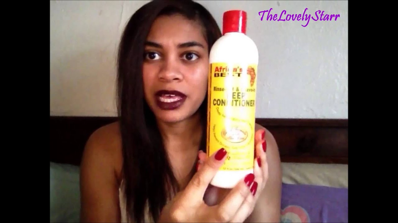 Product Review: Africa's Best For Moisturized Hair - YouTube