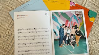 [4K] BTS Piano Sheet Music Unboxing