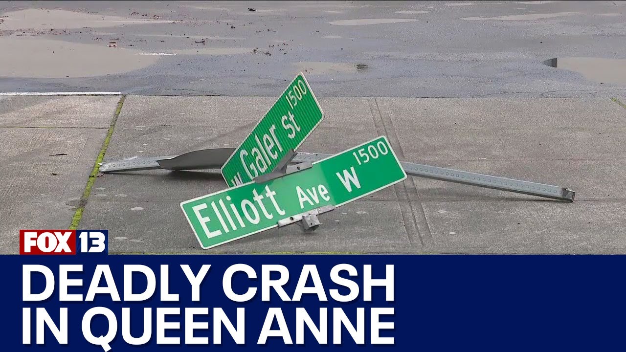 Deadly crash in Seattle's Queen Anne neighborhood - YouTube