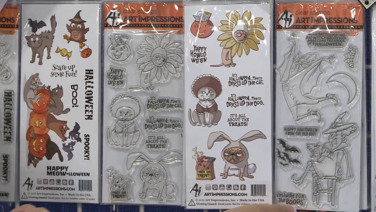 Latest & Greatest SPC 2016:  Halloween 2016 from Art Impressions