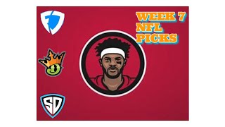 WEEK 7 NFL DRAFTKINGS, FANDUEL & SUPERDRAFT OPTIMAL LINEUPS