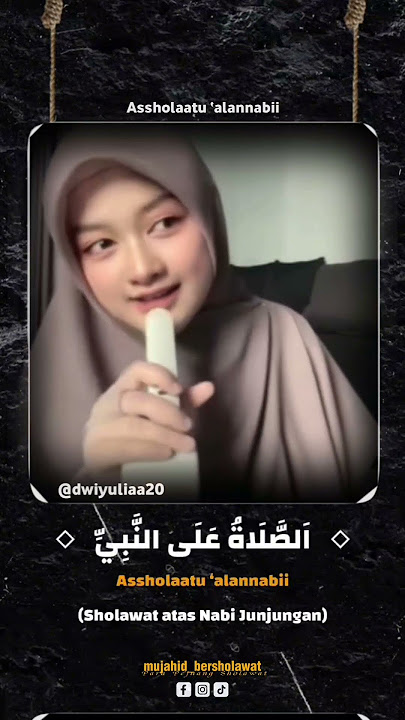 Assholaatu 'alannabii - Dwi Yulia #shorts #sholawat #fypシ #fypsholawat #hadroh #dunia #syair