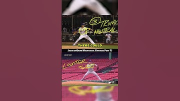 Jacob deGrom Mechanical Differences Post TJ | #shorts