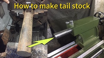 How to make tail stock Barrel part of lathe machine hi class lathe machine #technology #hardwork