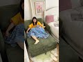 ナチュラルインテリアに馴染む！省スペースグリーンソファベッド#tiaro #tiarosmartfurniture #home #sofabed #sofa #interior