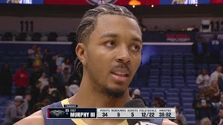 Trey Murphy Iii Walkoff Interview After Pelicans Win Vs. Nets