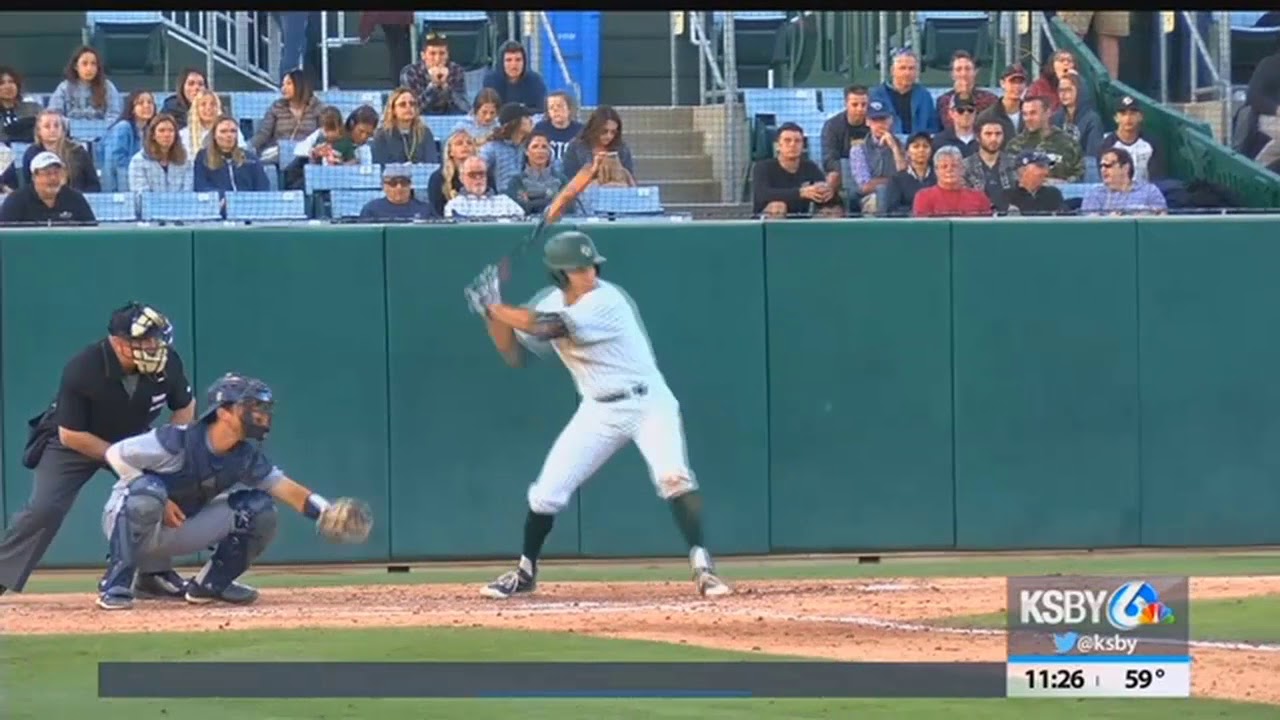 Cal Poly rallies to defeat UC Davis 8-7 in Big West series opener - YouTube
