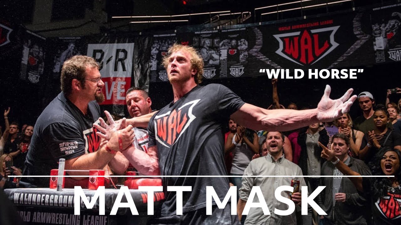 Matt Mask WAL career highlights "Wild Horse" YouTube