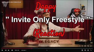 Dappy - Invite Only Freestyle (Reaction) One Of The Most Underrated UK Rappers!!