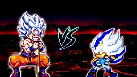 Son Goku DBS V7 OP (all form) VS Sonow V3 OP (all form) in Mugen