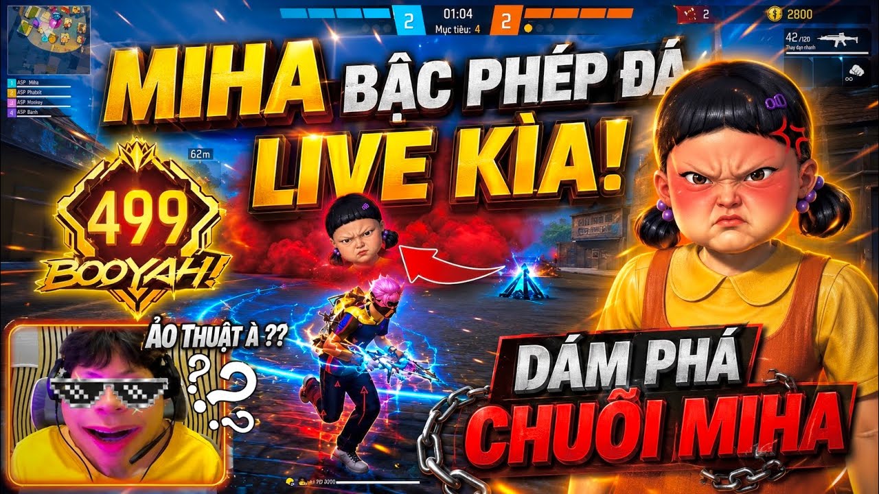 Trận Cuối Lên Chuỗi 500 TC “K1 Tức Giận Đập Luôn Cả PC Khi Bị Miha Bậc Phép Đá Live” Và Cái Kết ???