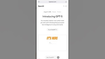 GPT 5 is here | Open ai releases GPT5| #chatgpt #gpt5 #openai #samaltman #ai