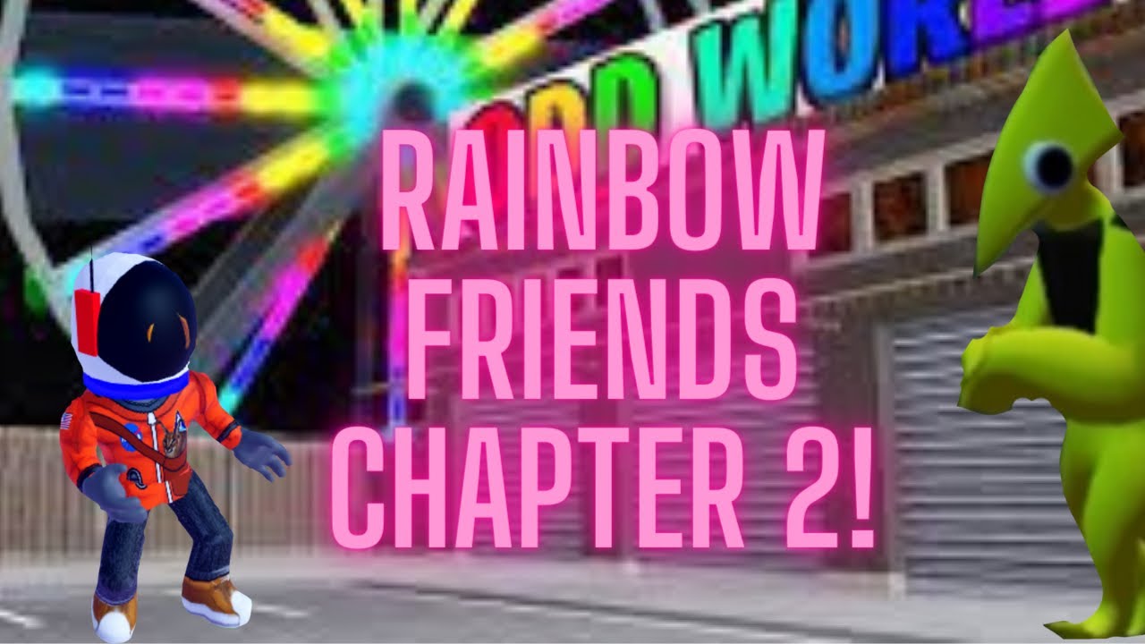 Playing Rainbow Friends Chapter 2 With FrzFirefly! YouTube