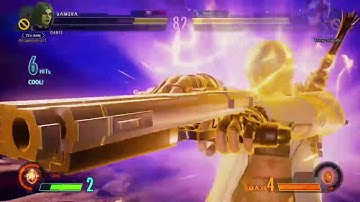 Marvel vs. Capcom: Infinite - Dante/Gamora vs X/Zero (Online Battle)