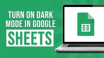 How to Turn On Dark Mode In Google Sheets (2024)