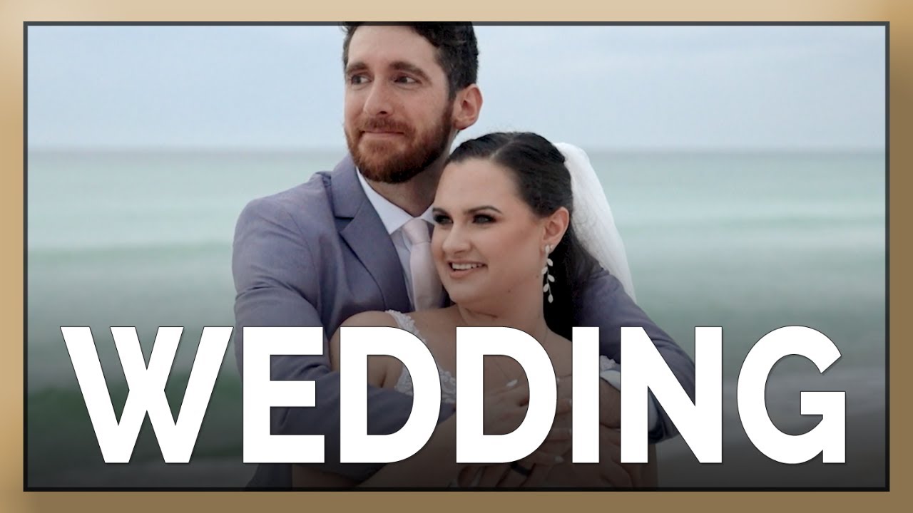 Beach House Wedding Highlights in Panama City Beach, FL | Andrea + Ryan | Destination Wedding