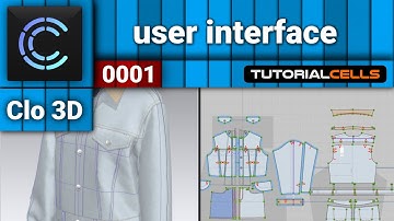 0001. user interface in clo3D