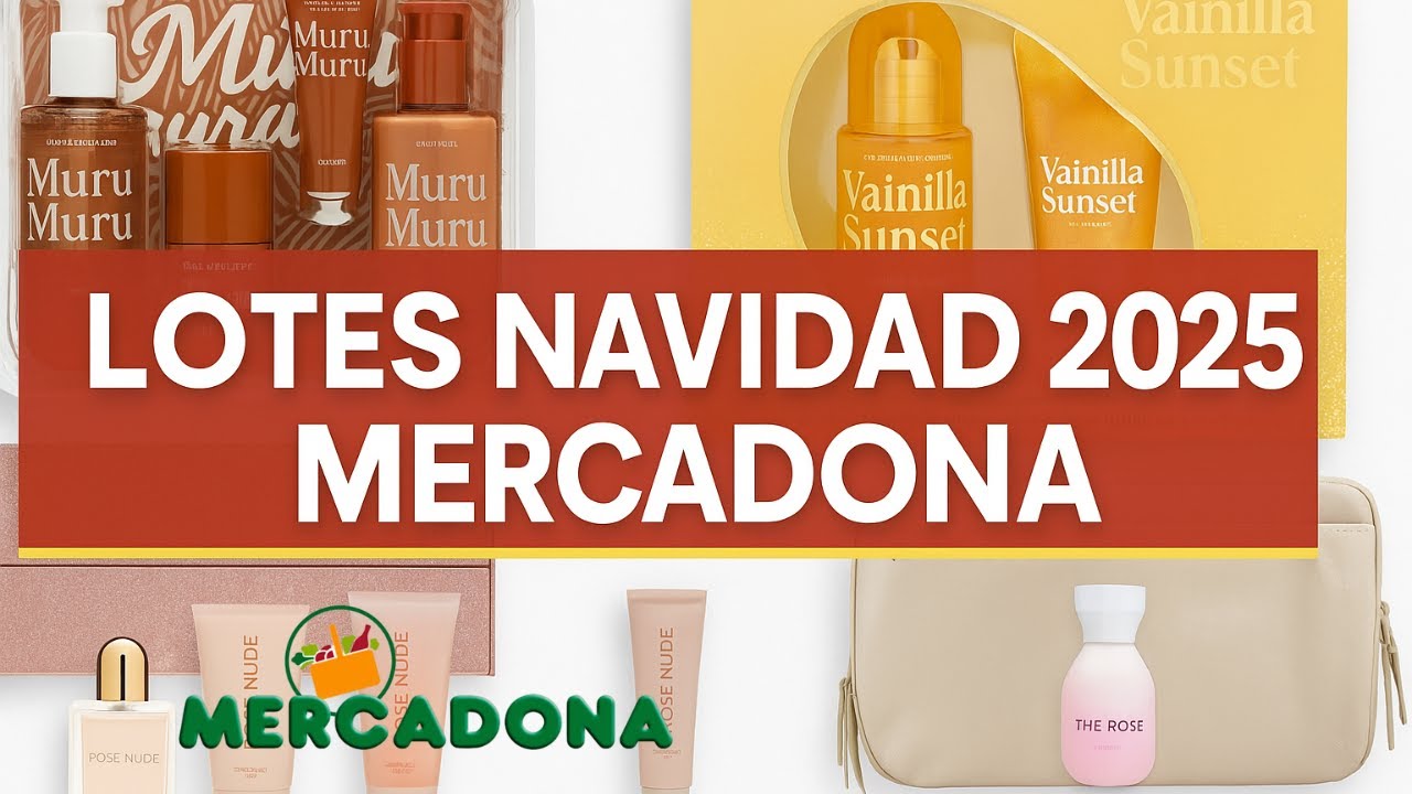 Lotes de Perfumería de Mercadona para Navidad 2025 🎁 | Análisis Completo y Opinión