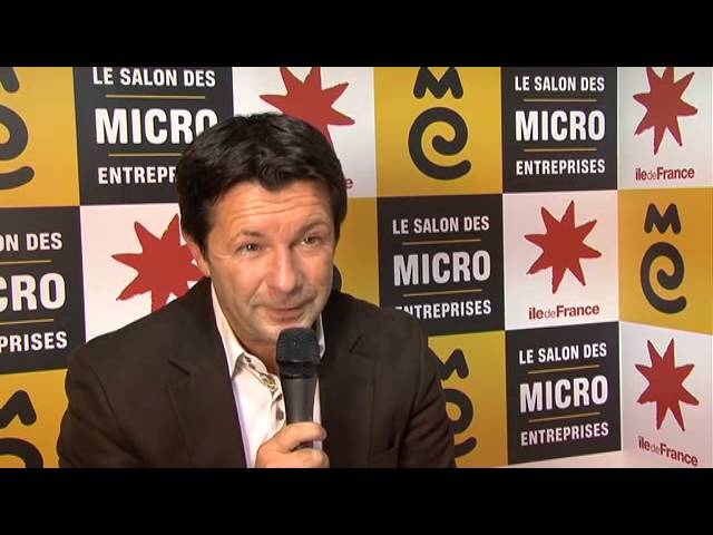 Denis Jacquet, Parrainer la croissance, au Salon des micro-entreprises 2012