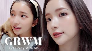 【GRWM】可愛い子ちゃん達とご飯に行く日❤️‍🔥 最近のメイクのこだわりや誕生日の事話してます🤭