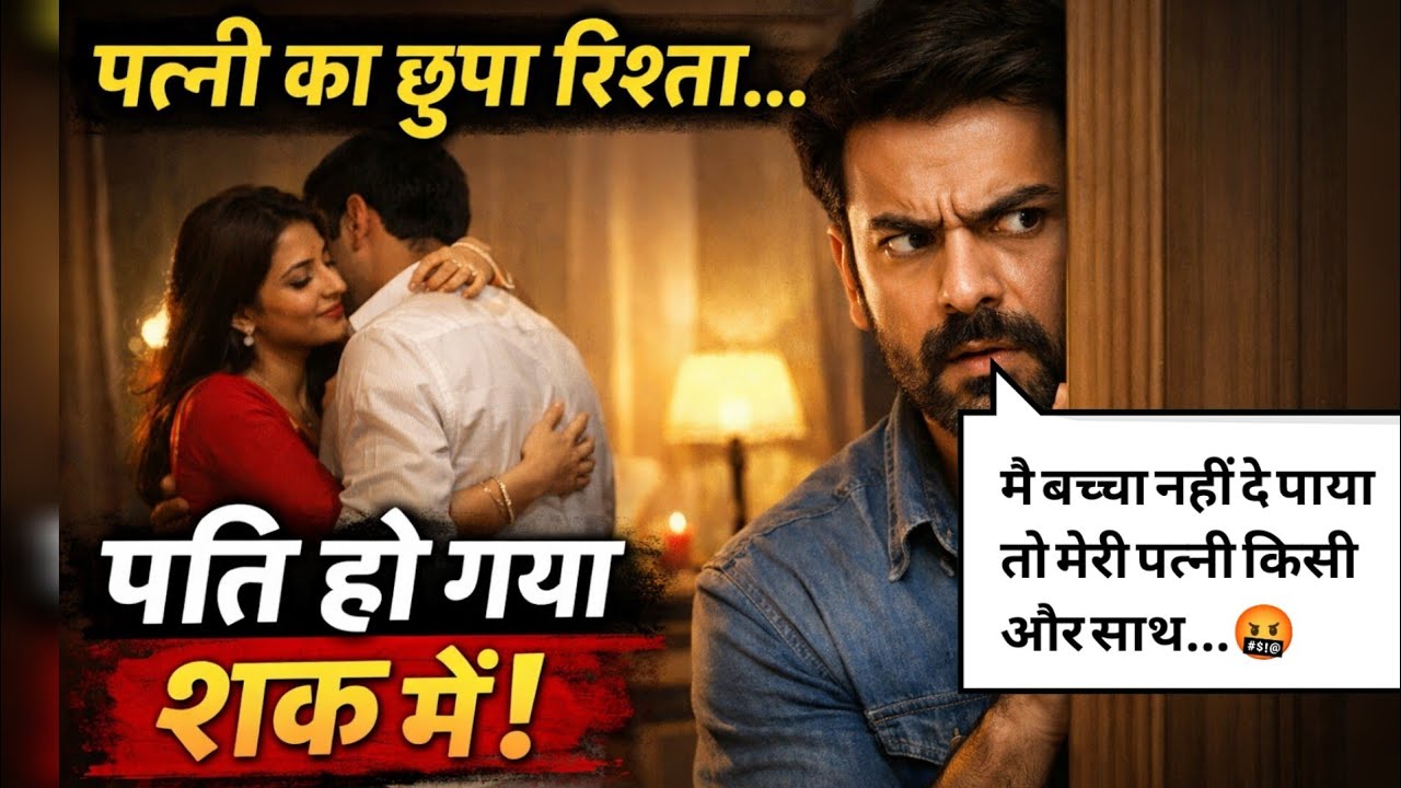 पत्नी की ऐसी हकीकत आई सामने 😳और हिल गया पति का भरोसा! दिल दहला देने वाली कहानी|