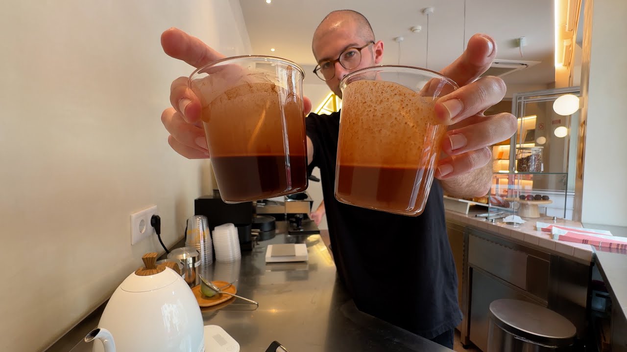 Esse chocolate quente é açúcar puro?