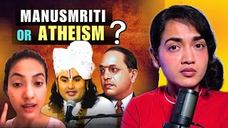 ATHEISM or Aniruddhacharya Maharaj’s HINDUISM | Manusmriti, BR Ambedkar, Women Sexuality &amp; Marriage