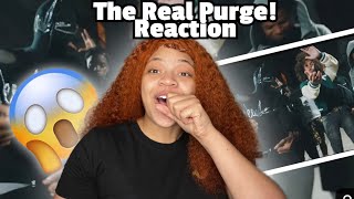 HE SAID WHAT ? 😱 Sugarhillddot- The Real Purge(Official Music Video)|*REDSLAY REACTION*