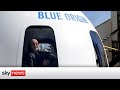In full: Amazon and Blue Origin founder Jeff Bezos launches Blue Shepard to the edge of space