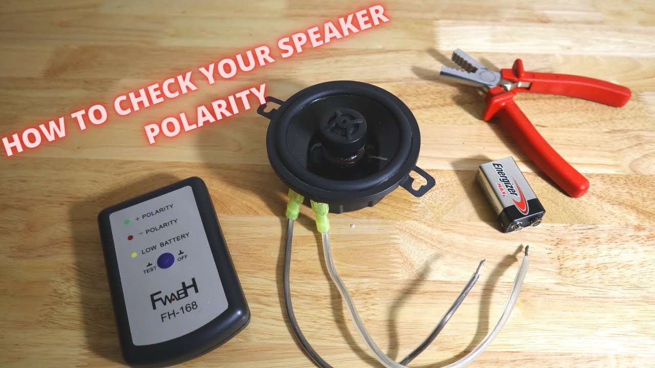 How to check speaker polarity Nxt level tv YouTube