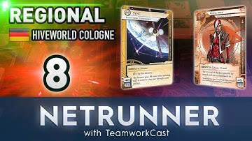 Hiveworld Regionals 2016 - #8 - You Want It That Way - Netrunner with TeamworkCast