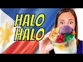 Halo Halo Filipino Dessert tasting | MIXING it up!