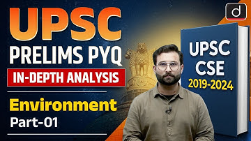 UPSC Prelims PYQ Analysis (2019-2024) | Environment | Part-I | Prelims 2025 | Drishti IAS English