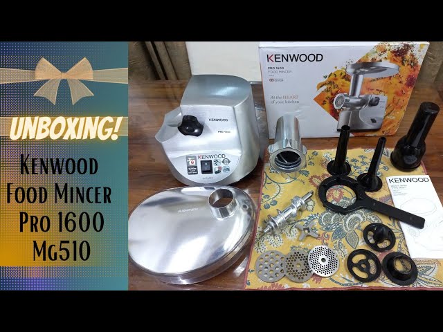 My Kenwood Chef Multi-Food Grinder Attachment (AKA Mincer