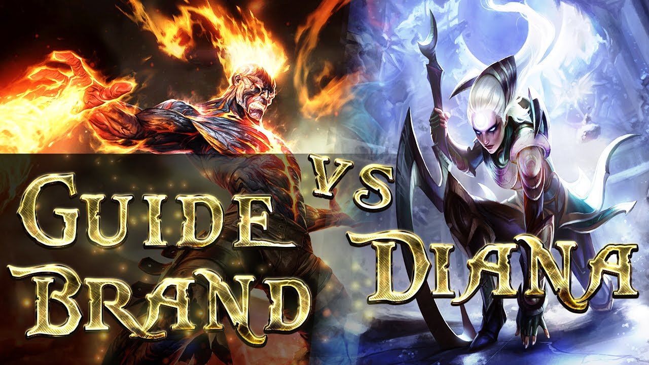 Vidéo Top elo SoloQ Diamant 1 Feat. Bjergsen Diana vs Brand YouTube