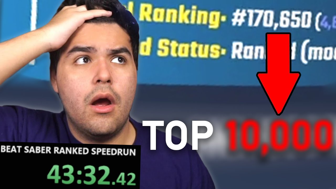 Speedrunning Beat Saber RANKS