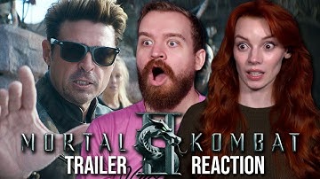 WHAT AN IMPROVEMENT?!? | Mortal Kombat 2 Trailer Reaction & Review