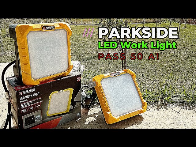 Günstigste Herausforderung! Parkside Cordless LIDL - work YouTube Test A1 Unboxing PTLL light 1 and LED