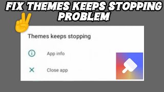 Famous Fix Themes Keeps Stopping Problem || TECH SOLUTIONS BAR Profile