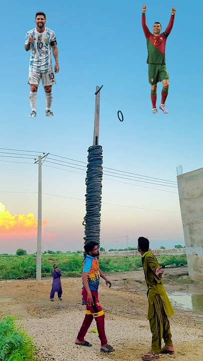 Crazy Perfect Throw 🔥 #TyreThrow #FunChallenge #PoleToss #EpicGame