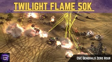 ExCaL, Marakar, Massacre vs Mamo, Jazza, ShaDoW | 3v3 TF 50k Challenge by OxyGen/Hsn | C&C Zero Hour