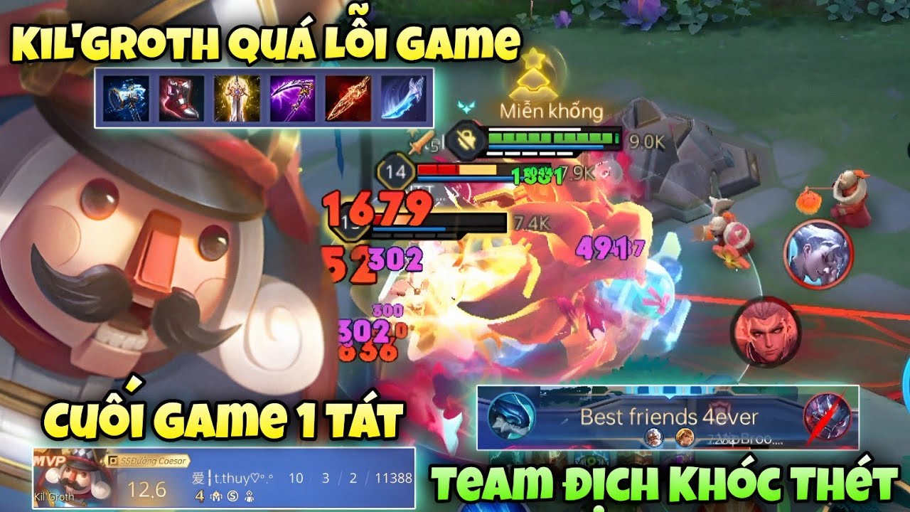 Kil'Groth Quá Lỗi Game Khi Cuối Game 