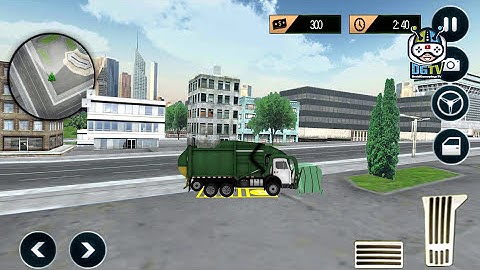 Trash Truck Simulator 3D (by PalmGames) Android Gameplay [HD]