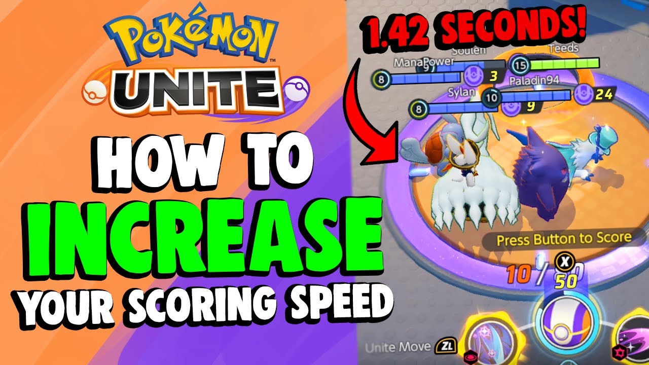 POKEMON UNITE DOUBLE YOUR SCORING SPEED! How to SCORE Faster Tips