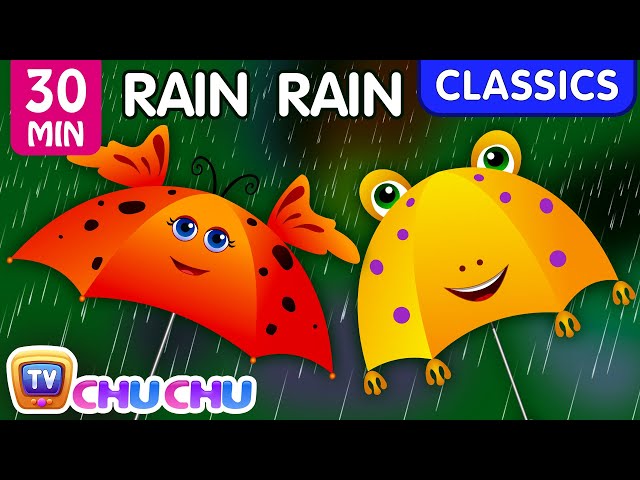 ChuChu TV Classics - Rain Rain Go Away + Many More Songs for Kids - ChuChu TV Nursery Rhymes class=