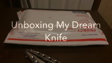 Unboxing My Dream Knife - BRS Replicant