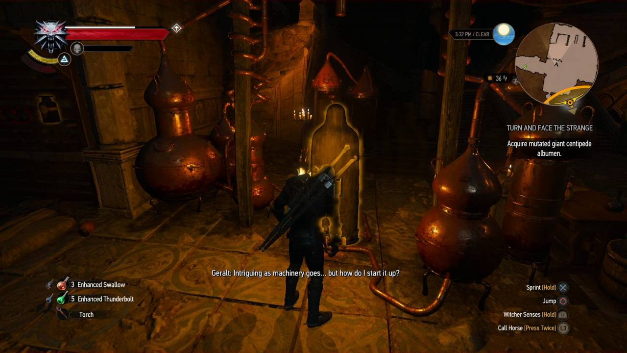 The Witcher 3 Blood and Wine Turn and Face the Strange Blue to Green